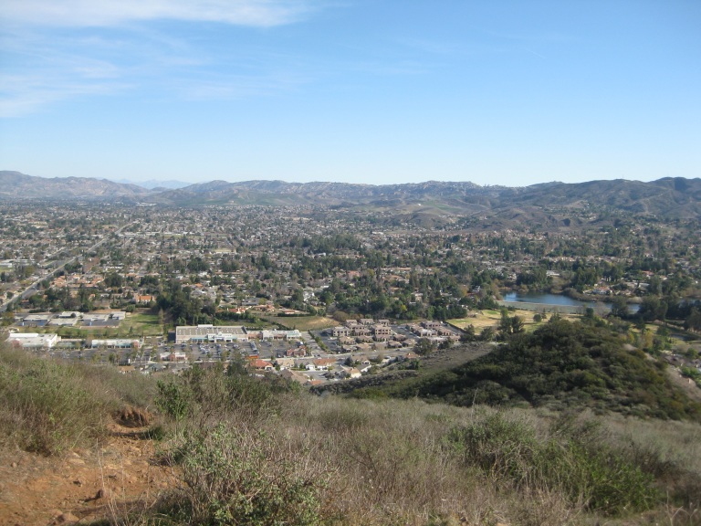 Looking east over Simi Valley.